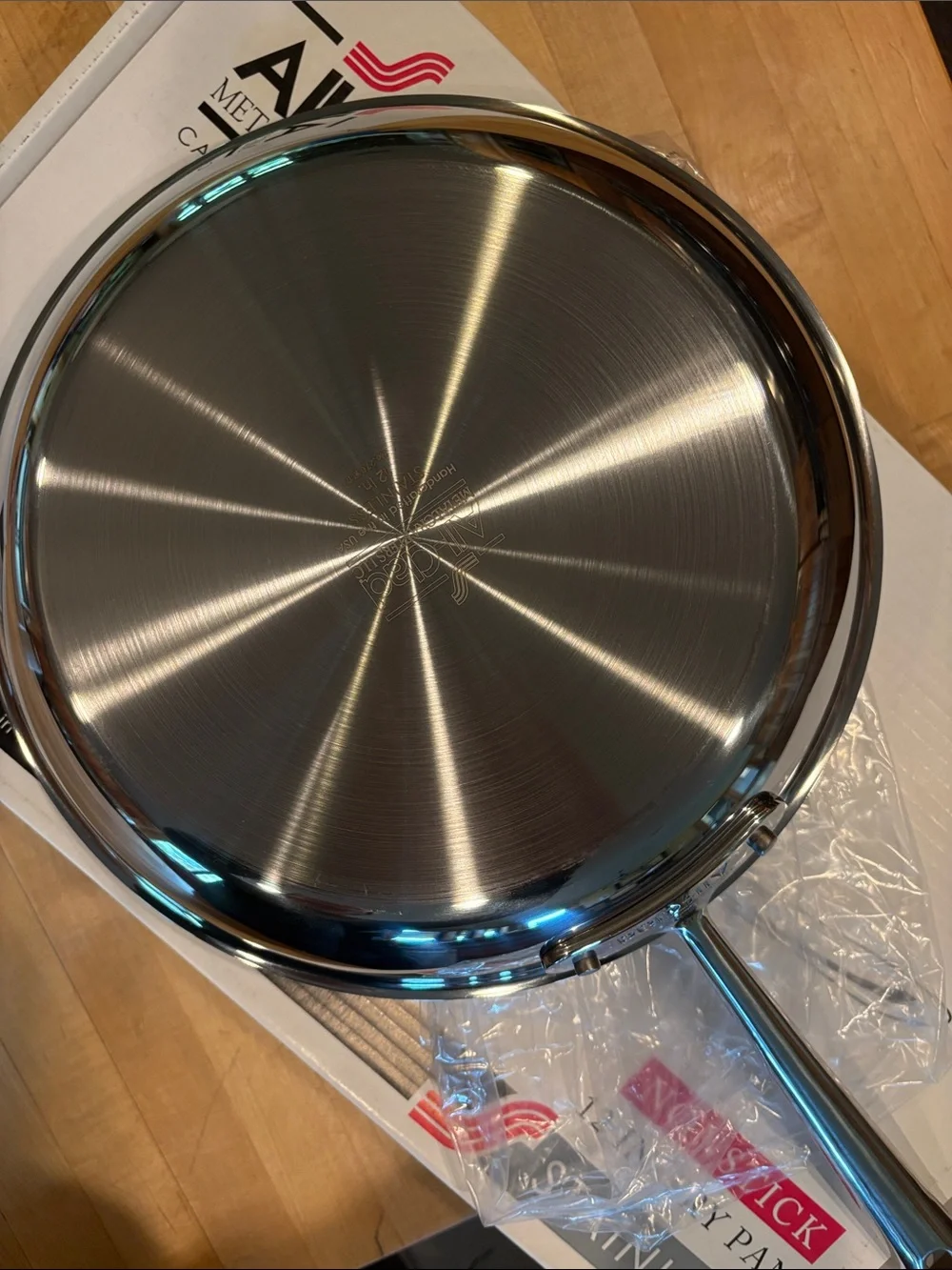 All clad 12-Inch Nonstick Fry Pan - Black Stainless Exterior